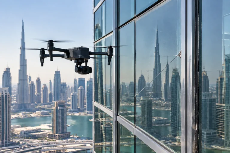 Glass Crack Detection Drone